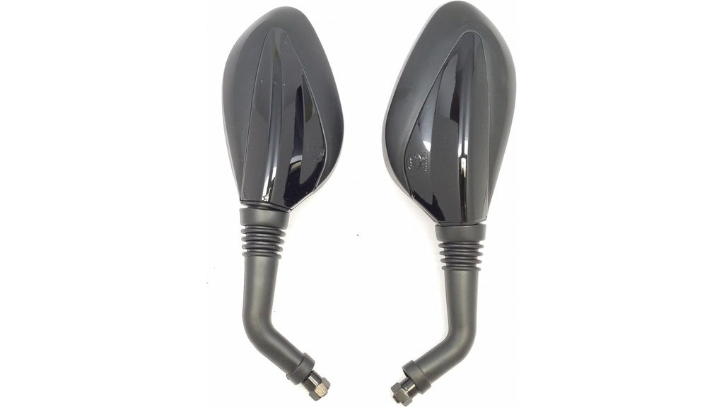 KIT MIROIR FUZION NOIR (GAUCHE ET DROIT) RF5-3-3 (SCOOTTERRE OEM)