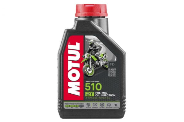 Motul 510 Oil 2 Stroke Engine (1L) - Huile Motul 510 pour moteur 2 temps (1 L) - 27-L511