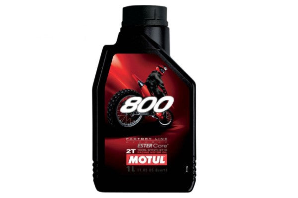 Motul 800 Oil 2 Stroke Engine (1L) - Huile Motul 800 pour moteur 2 temps (1 L) - 27-L544