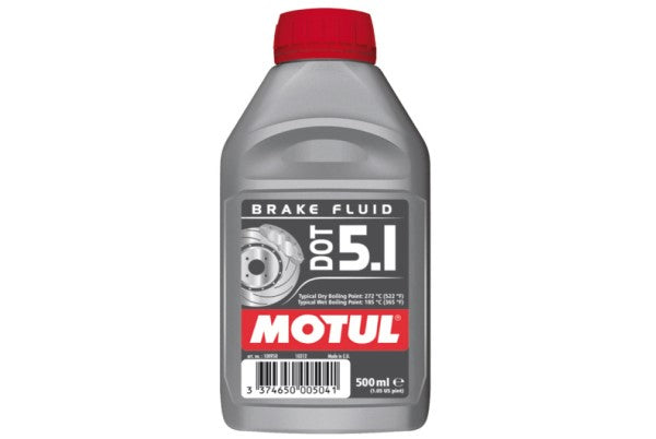 Motul Brake Fluid DOT 5.1 100% Synthetic (0.5L) - Liquide de frein Motul DOT 5.1 100% synthétique (0,5 L) - 27-L401