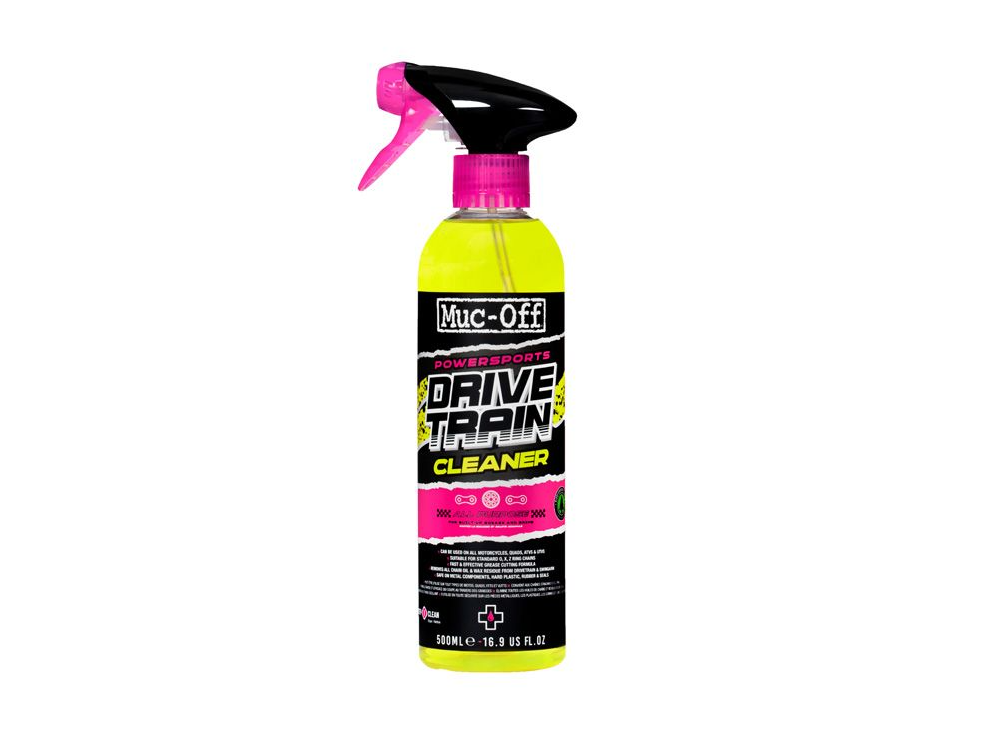 Got a load of grime, mud or oil building up on your machine’s chain and sprockets? Then reach for our Powersports Drivetrain Cleaner! This product will make light work of the toughest of residue from all drivetrain areas, thanks to its fast and effective biodegradable formula. So there’s no need to worry next time you’re out riding on a muddy or wet day, as we’ve got you covered.