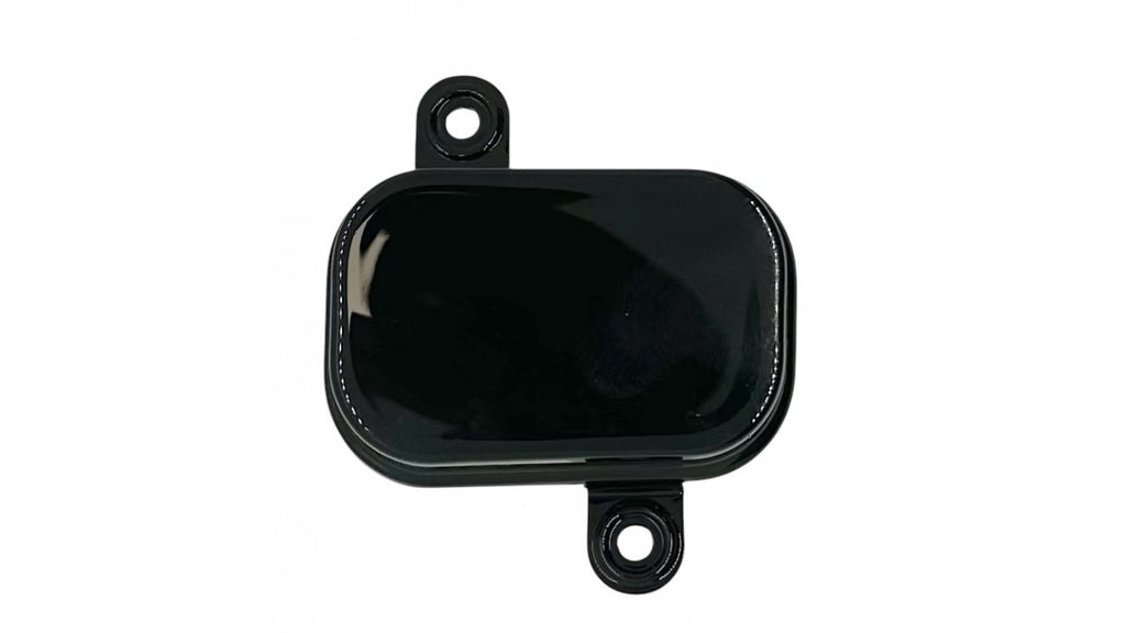 [10] CACHE-OUVERTURE GAUCHE DU GUIDON NOIR RI8-3-1 (SCOOTTERRE OEM)