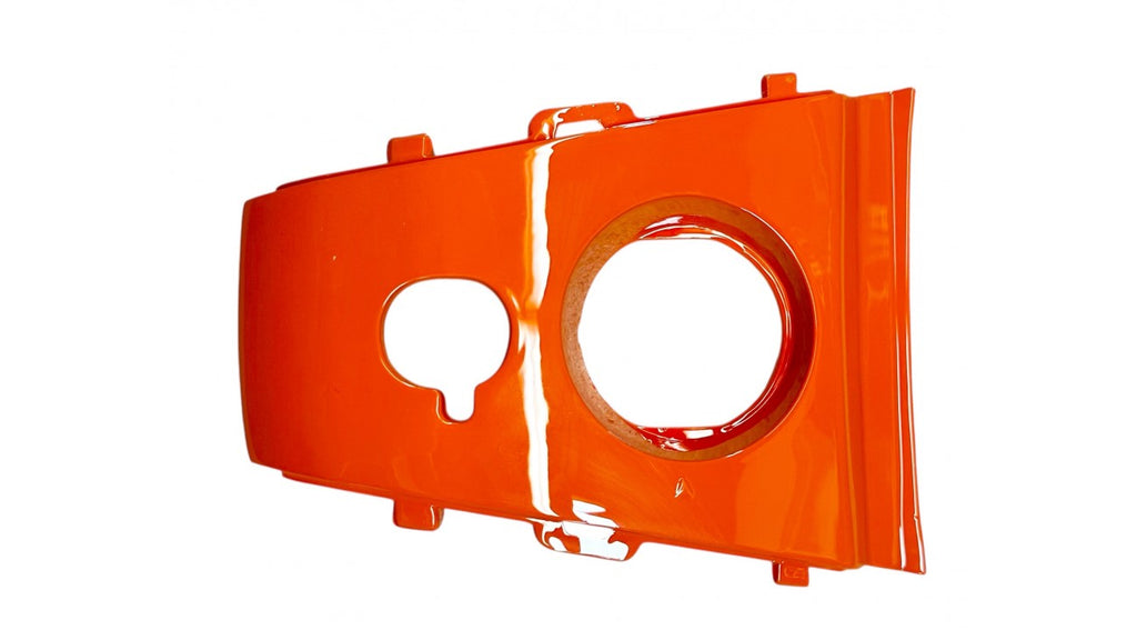 [373] PLASTIQUE CONTOUR DE BOUCHON D'ESSENCE ORANGE CLAIR SEJ1-1-2 (SCOOTTERRE OEM)