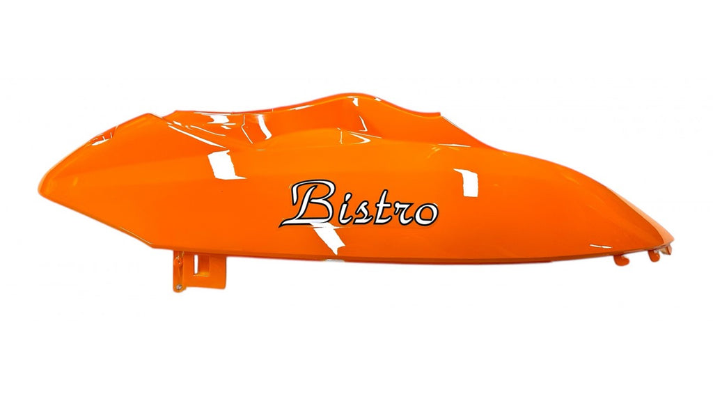 [2] PIÈCE DE PROTECTION DROIT HAUT ORANGE CLAIR SEK1-2-4 (SCOOTTERRE OEM)