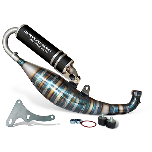 Ottopuntouno 8.1 R-18 70cc full exhaust for Malossi RC-One crankcase Minarelli version