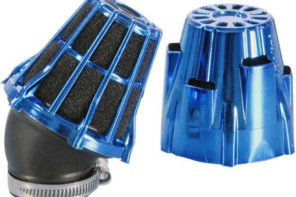 Polini Air Filter 30° 48mm - Filtre à air Polini 30° 48mm - Blue : 203.0162
