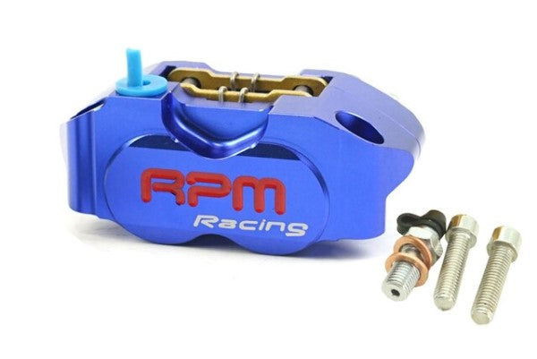Rpm Brake Caliper Cnc (4 Pistons) Blue