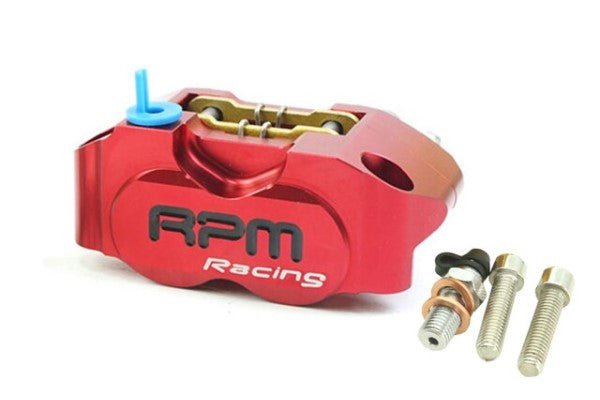 Rpm Brake Caliper Cnc (4 Pistons) Red