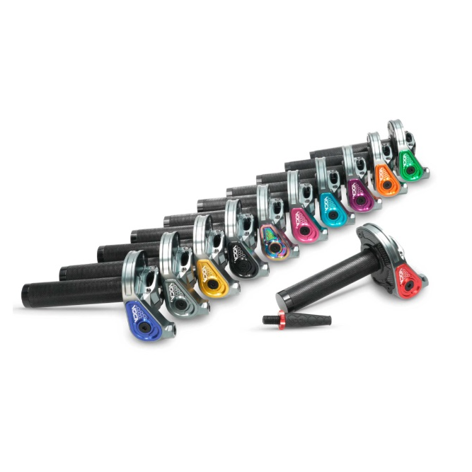 Quick Action Throttle Grip Voca Bestia CNC 90º