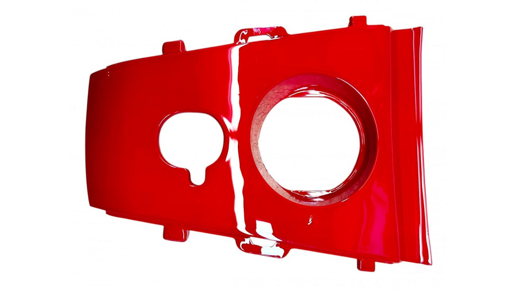 [373] PLASTIQUE CONTOUR DE BOUCHON D'ESSENCE ROUGE SEJ1-1-3 (SCOOTTERRE OEM)