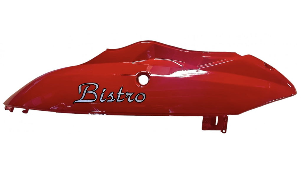 [357] PIÈCE DE PROTECTION GAUCHE HAUT ROUGE 2021-2022 SEO1-2-4 (SCOOTTERRE OEM)