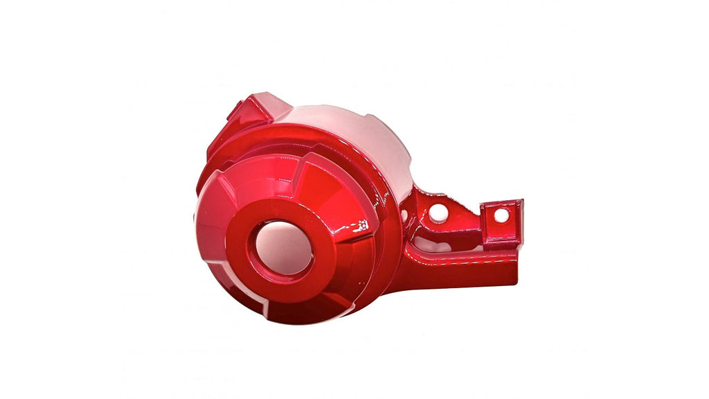 [26] COUVERT ROND DÉCORATIF GAUCHE POUR SERRURE ROUGE RE3-4-3