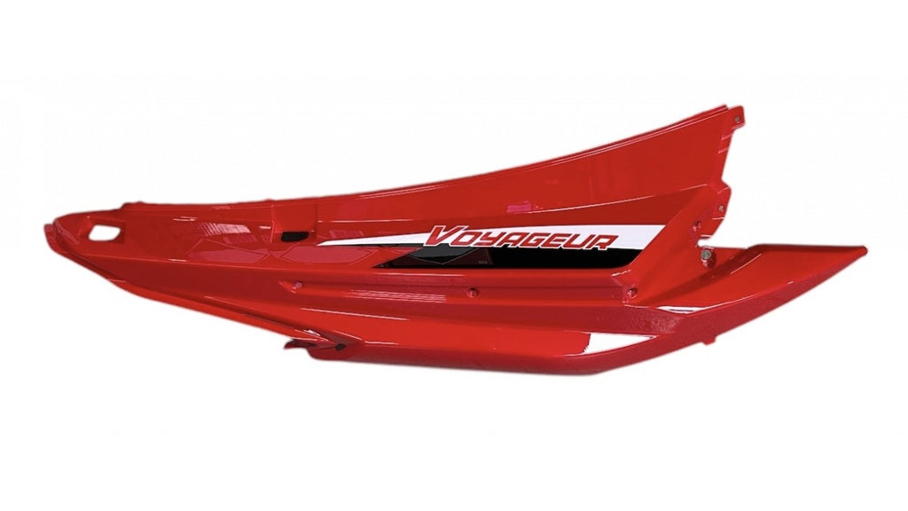 [1] PLASTIQUE ARRIÈRE DROIT ROUGE SEH3-2-2 (SCOOTTERRE OEM)