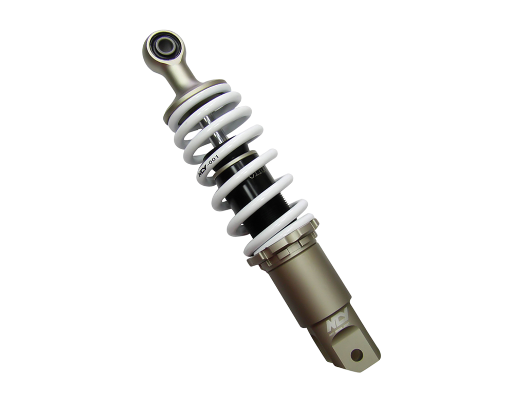 Rear Shock Absorber Performance NCY White (265mm) - Amortisseur arrière Performance NCY Blanc 265mm Honda Ruckus - 1000-1010.10