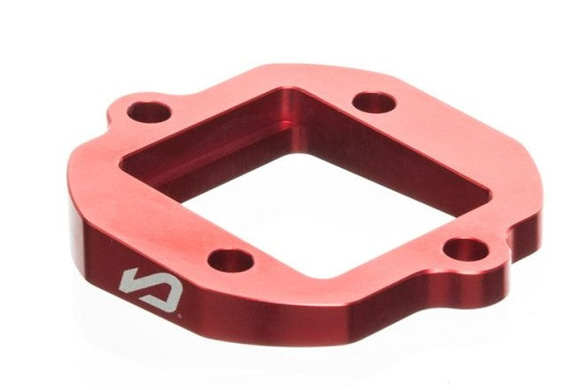Reed Valve Spacer Most (Red 5°) Minarelli Horizontal - Entretoise de clapet Most (rouge 5°) Minarelli Horizontal - 10mm : MOS010929ADM