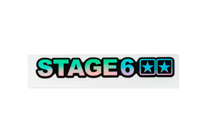 Hologram Sticker Stage6 105x20mm - Sticker Holographique Stage6 105x20mm - S6-0534/HL