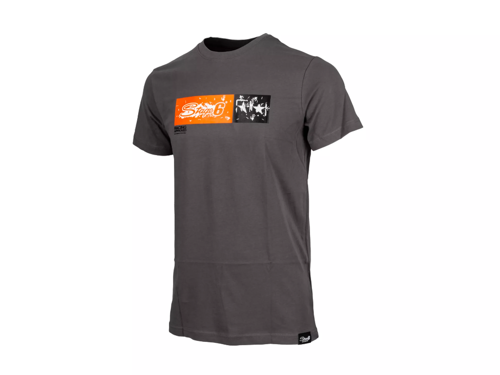 For all fans of Stage6, Stage6 has the perfect tee for events, leisure and everyday use. Made from 100% high-quality cotton, this T-shirt is really robust. With a weight of 200 g/m², it is not only durable but also offers superb comfort - ideal for outdoor activities and everyday wear.It is certified STANDARD 100 by OEKO-TEX®, ensuring the fabric is free from harmful substances and chemicals that are harmful to health. In addition, certified fair working conditions guarantee the ethical production of this i