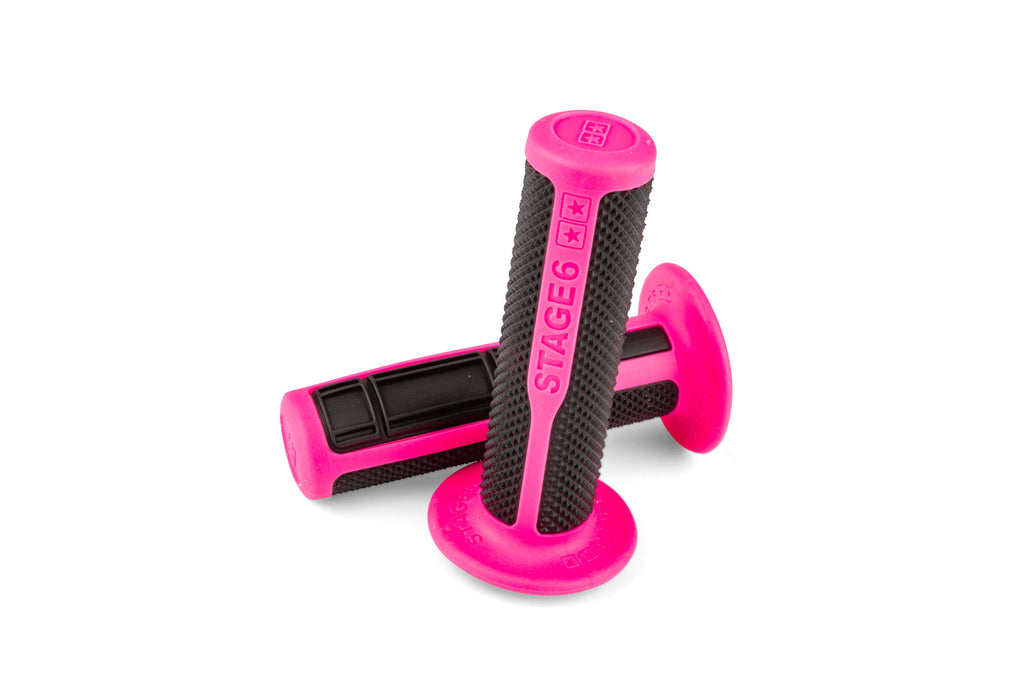 Ultimate Grips Stage6 - Poignées ultimes Stage6 - Pink : S6-195010/PK