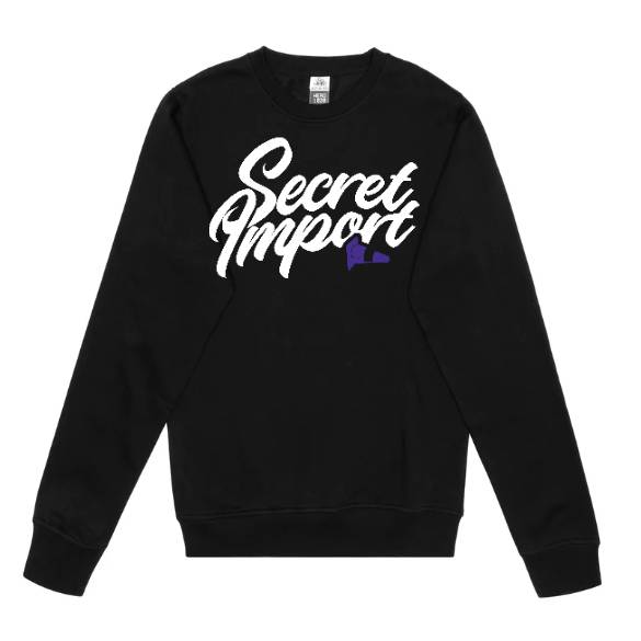 Bring comfort and style to your wardrobe with our custom crewneck, featuring our new Classical Secretimport logo. Made from soft, durable fabric, this crewneck sweatshirt is ideal for casual days or corporate events. It offers a modern fit that fits all body shapes. Available in small, medium, large, X-large, and XX-large.