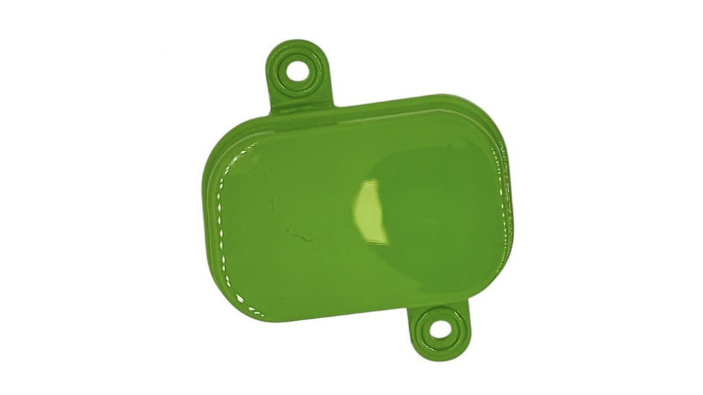 [10] CACHE-OUVERTURE GAUCHE DU GUIDON VERT RI8-3-1 (SCOOTTERRE OEM)