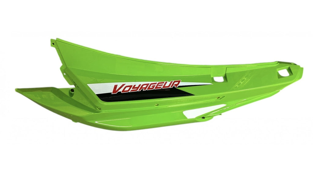 [2] PLASTIQUE ARRIÈRE GAUCHE VERT SEH2-1-4 (SCOOTTERRE OEM)