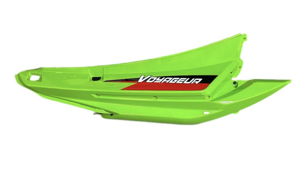 [1] PLASTIQUE ARRIÈRE DROIT VERT SEH3-2-1 (SCOOTTERRE OEM)