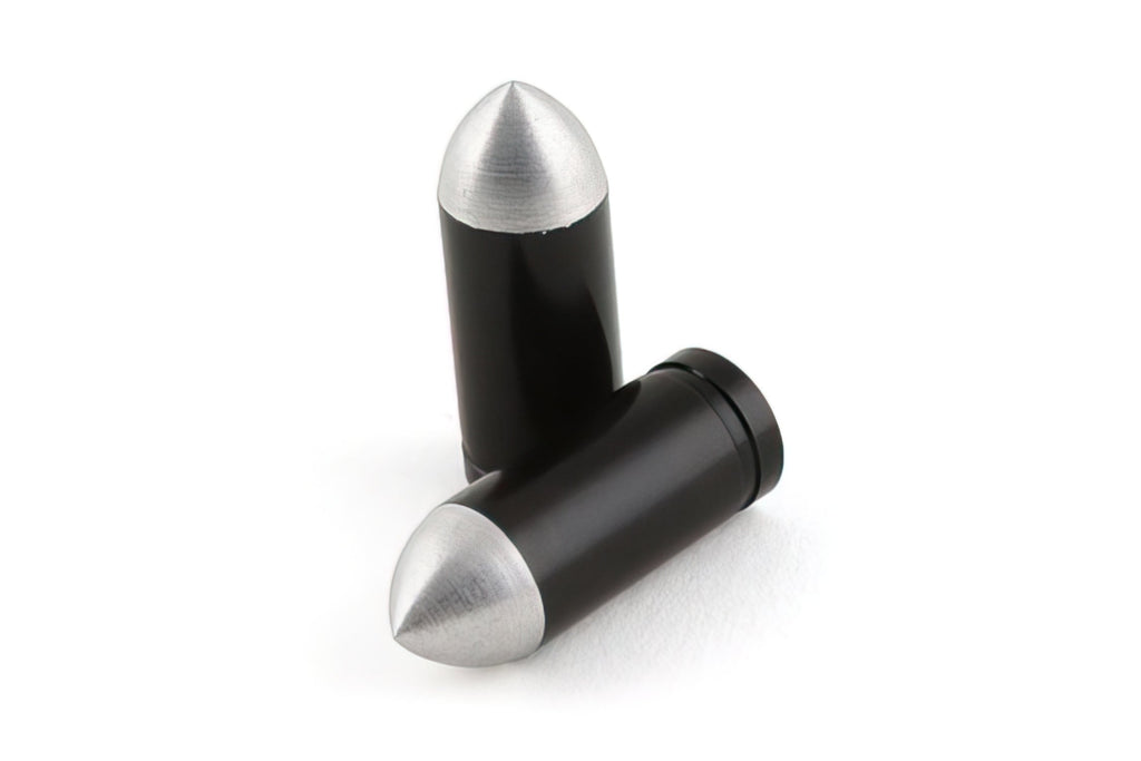 Valve Caps STR8 Bullet - Bouchons de valve STR8 Bullet - Black : STR-545.45/BK