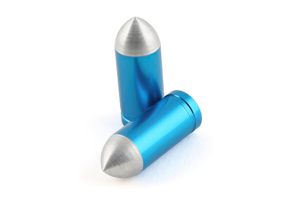 Valve Caps STR8 Bullet - Bouchons de valve STR8 Bullet - Blue : STR-545.45/BL