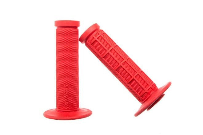 Watts MX3 Neon Handlebar Grips - Poignées de guidon Watts MX3 Neon - Red : WAT019420POP