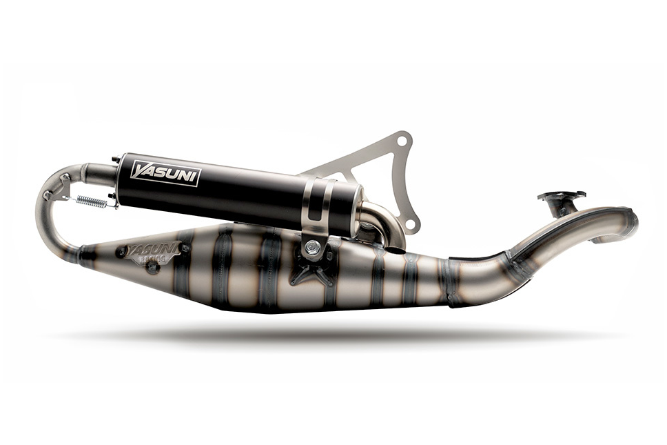 Exhaust Yasuni C10 Minarelli Horizontal - Pot d'échappement Yasuni C10 Minarelli horizontal - TUB317-1B