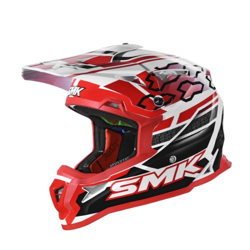Allterra Helmet - Tribou (White/Black/Red)
