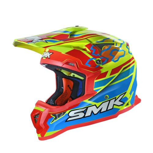 Allterra Helmet - Tribou (Yellow/Blue/Red)