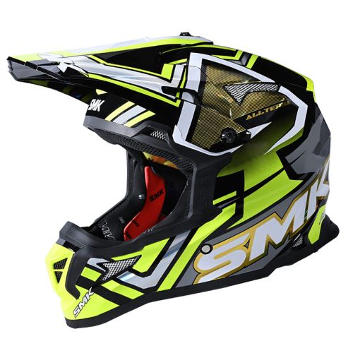 Allterra Helmet - X-Aces (Black/Grey/Yellow)