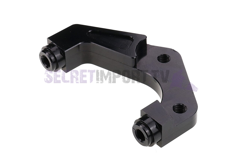 Black Adelins Brake Caliper Adapter - Adaptateur d'étrier de frein Adelins noir - ADL-BCM02118B