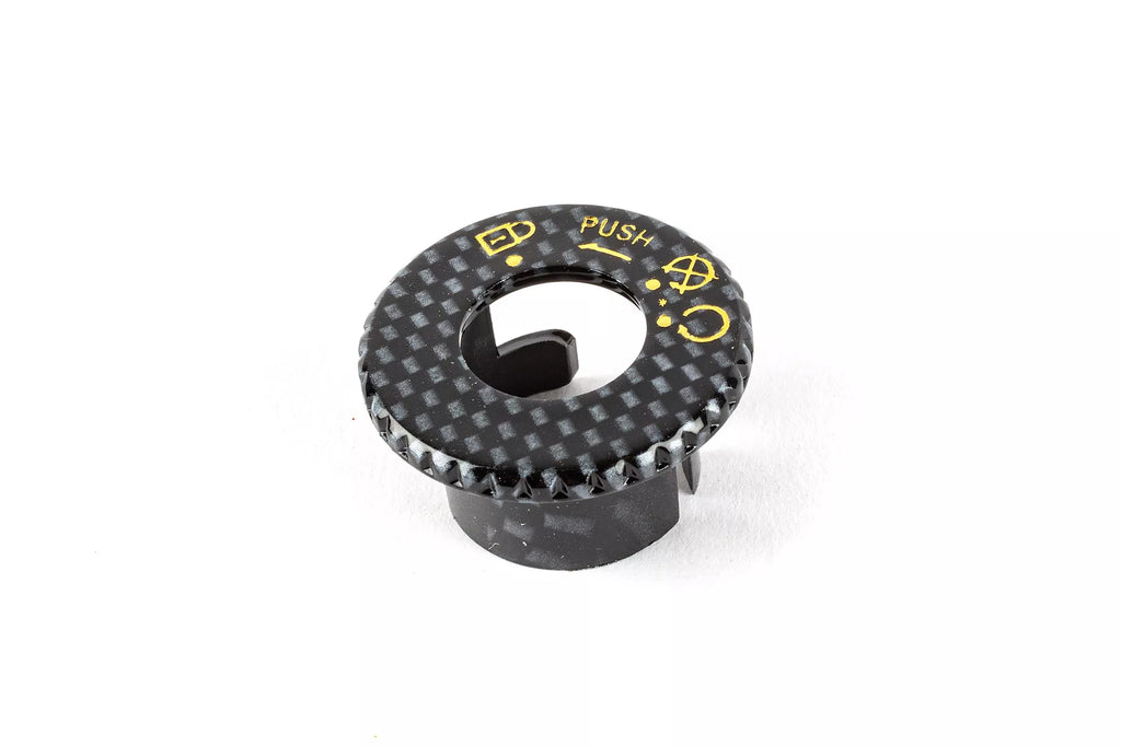 Carbon Ignition Lock Cover (MBK Booster Before 2004)
