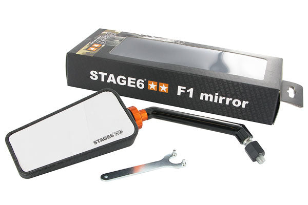 Mirror Stage 6 F1 Left Side (M8) Carbon Matt