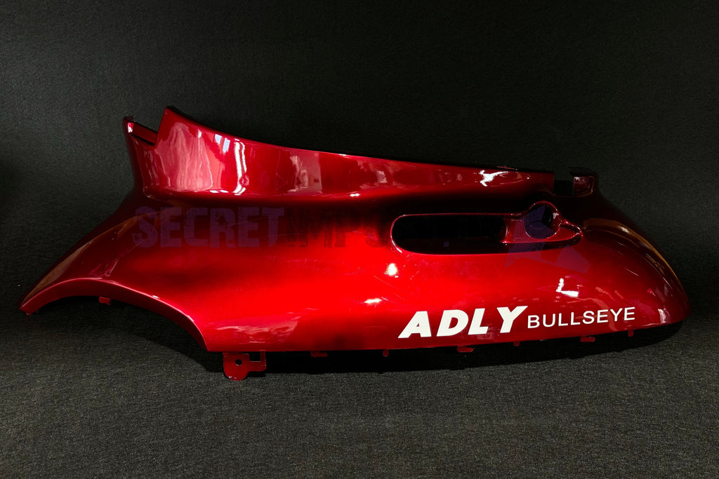 Crystal Red Left Side Cover Adly Oem (Adly Gtc) Plastiques