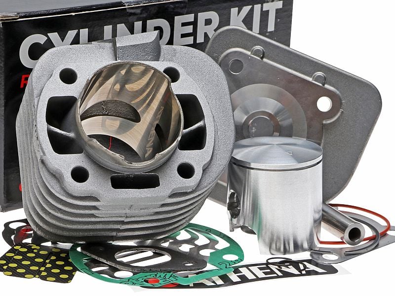 Cylinder Kit AC Athena Basic 70cc 10mm Minarelli Horizontal - Kit Cylindre AC Athena Basic 70cc 10mm Minarelli Horizontal - 070200