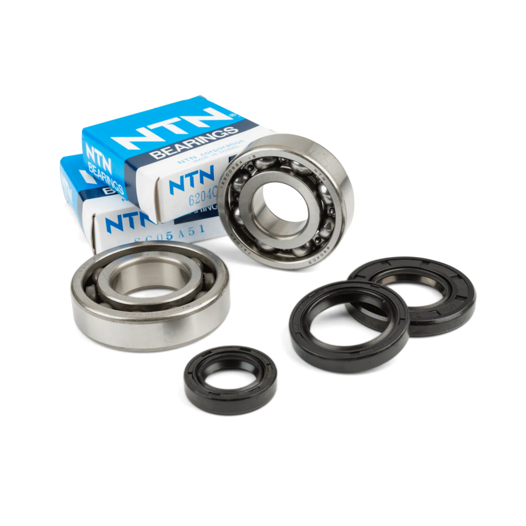 Crankshaft Bearings and Seals (Morini 50cc 2-Stroke) - Ensemble de Roulements et Joints de Vilebrequin (Morini 50cc 2 Temps)  - MF33.15003