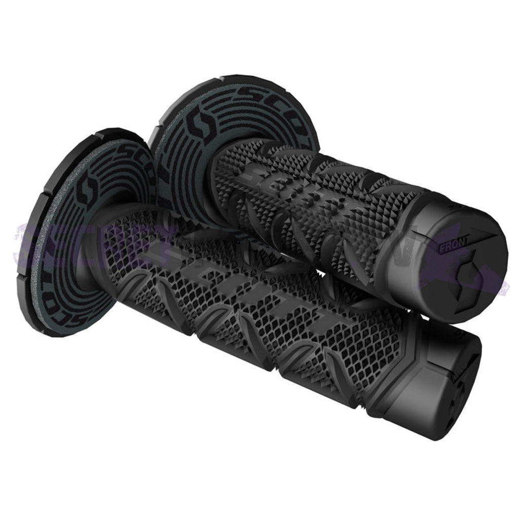 Diamond MX Grips With Donuts Noir