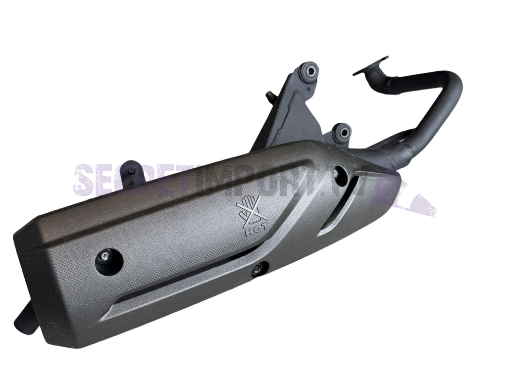 Exhaust Assembly Adly OEM (Adly GTC) 18300-141-002BK échappement d'origine pour adly scooter moped exhaust parts genuine secret import