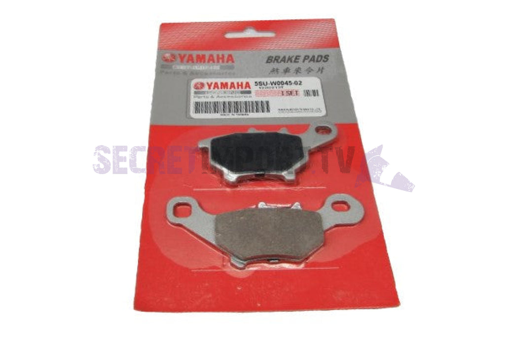 Front Brake Pads Yamaha OEM (Bws/Zuma 50F & 50X) - Plaquettes de frein avant Yamaha OEM (Bws/Zuma 50F & 50X) - 5SU-W0045-02-00