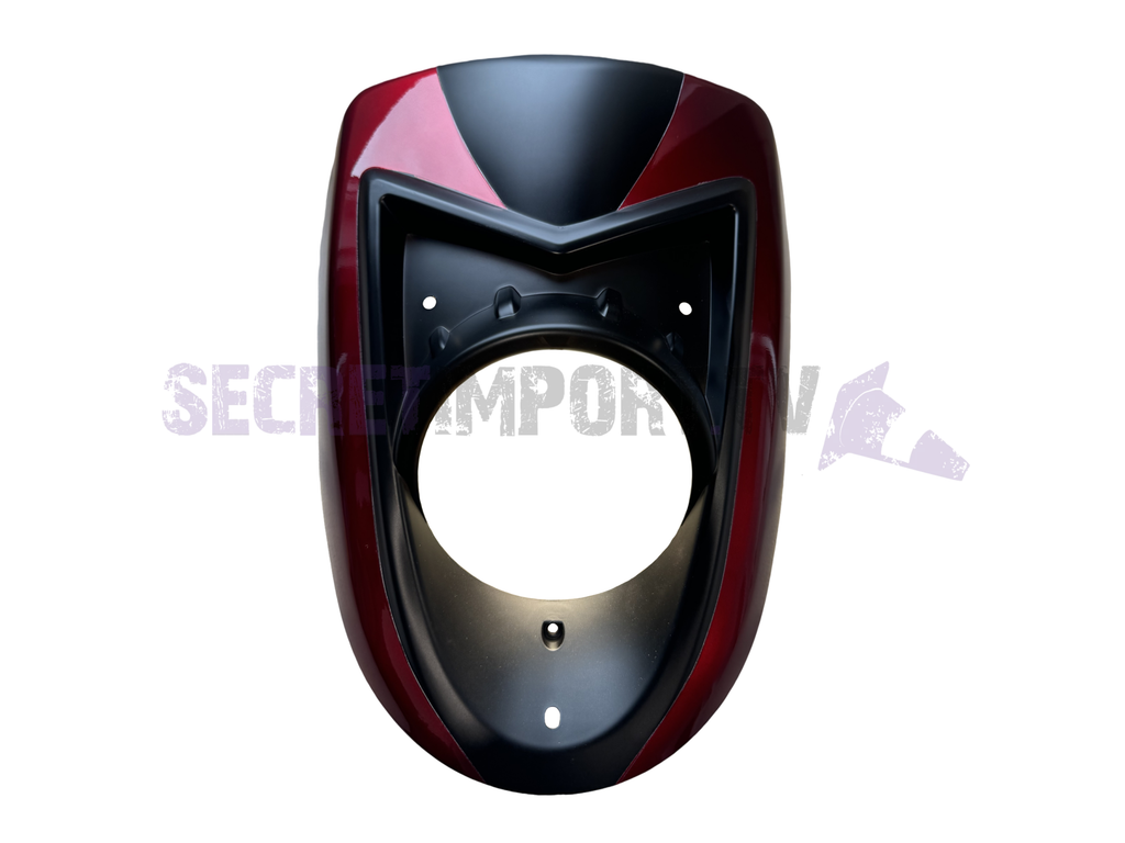 Front Cover Crystal Red Adly OEM (Adly GTC) - Capot Avant Rouge Cristal Adly OEM (Adly GTC) 64321-361-000CM fournisseur de pieces adly au quebec plastique fairing parts red rouge bulleyes 50cc 2 temnps