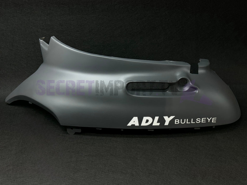 Matte Grey Left Side Cover Adly Oem (Adly Gtc) Plastiques