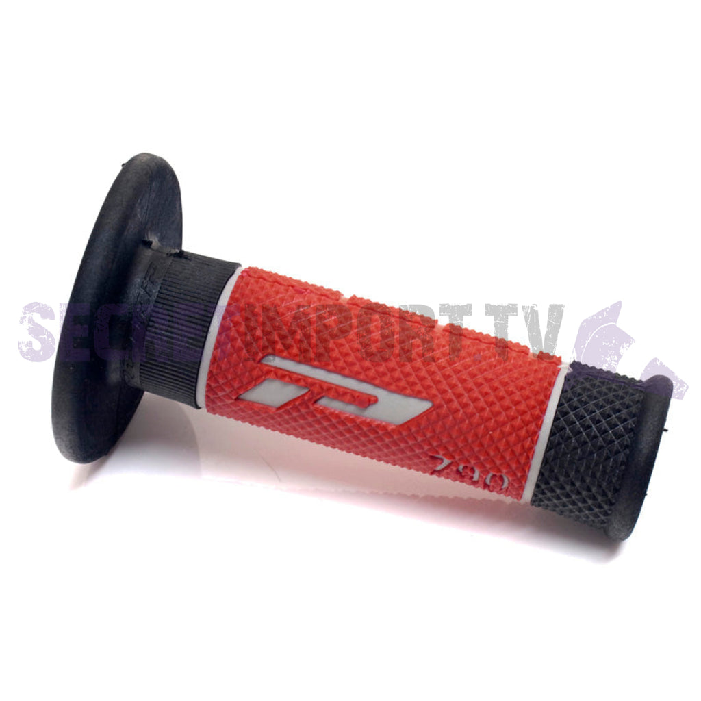 MX 790 Grips Noir et rouge