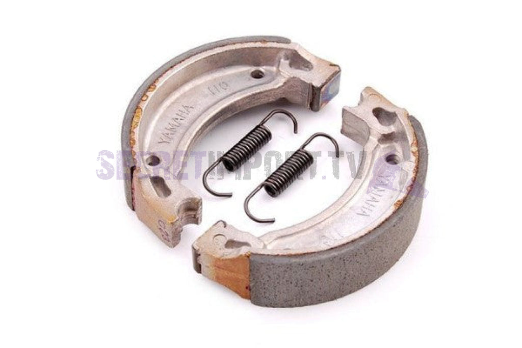 Rear Brake Shoes Yamaha OEM (Yamaha Jog) - Mâchoires de frein arrière Yamaha OEM (Yamaha Jog) - 4BX-W253E-00-00