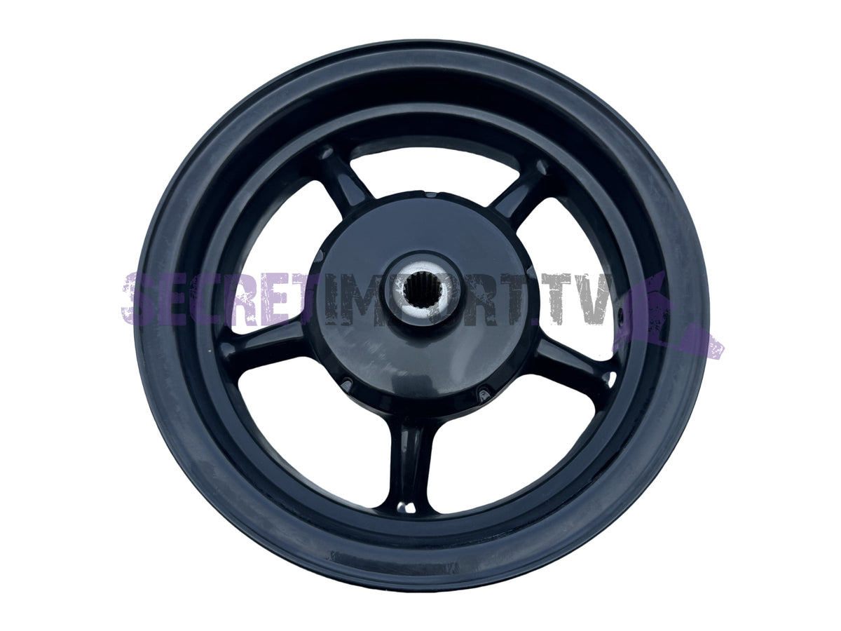 Rear Wheel Black Yamaha OEM (Bws/Zuma 50F & 50X) - Roue Arrière Noir ...