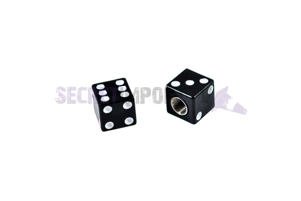 Valve Caps Dice Tun'R - Bouchons de valve Dés Tun'R - Black : 493092