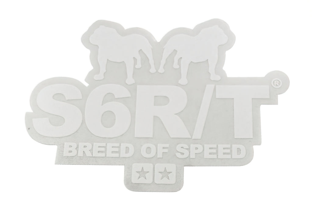Sticker Stage6 R/T Breed Of Speed White (231x165mm)