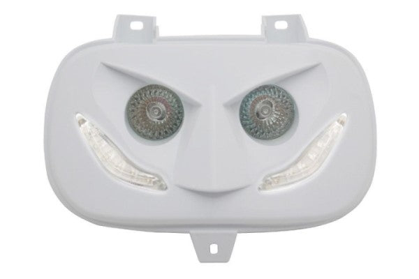 Replay White Twin Headlight (BWS/ZUMA 1988-2001) - Phare double blanc Replay (BWS/ZUMA 1988-2001) - 15001
